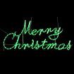 Stockholm Christmas Lights MERRY CHRISTMAS SIGN Motif Lights 168 LEDs Decor