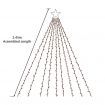 Stockholm Christmas Lights STAR WATERFALL String Lights 381 Multi Colour LEDs