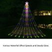 Stockholm Christmas Lights STAR WATERFALL String Lights 381 Multi Colour LEDs