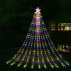Stockholm Christmas Lights STAR WATERFALL String Lights 381 Multi Colour LEDs