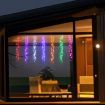 Stockholm Christmas Lights RAINBOW Curtain Lights 336 Multi Colour LEDs Decor