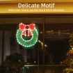 Stockholm Christmas Lights WREATH Motif Lights 80 LEDs Cool White Decoration