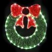Stockholm Christmas Lights WREATH Motif Lights 80 LEDs Cool White Decoration