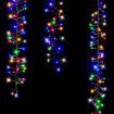 Stockholm Christmas Lights SOLAR TREE Curtain Lights 480 Multi Colour LEDs