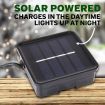 Stockholm Christmas Lights SOLAR TREE Curtain Lights 480 Multi Colour LEDs