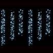 Stockholm Christmas Lights SOLAR TREE Curtain Lights Cool White LEDs Outdoor Use