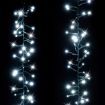 Stockholm Christmas Lights SOLAR TREE Curtain Lights Cool White LEDs Outdoor Use