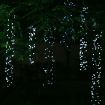 Stockholm Christmas Lights SOLAR TREE Curtain Lights Cool White LEDs Outdoor Use