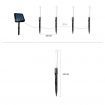 Stockholm Christmas Lights SOLAR SPRAYS Path Lights Multi Colour LEDs Outdoors