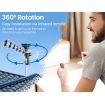 Outdoor TV Antenna Digital Rotating HD Aerial Amplified Signal Booster Remote