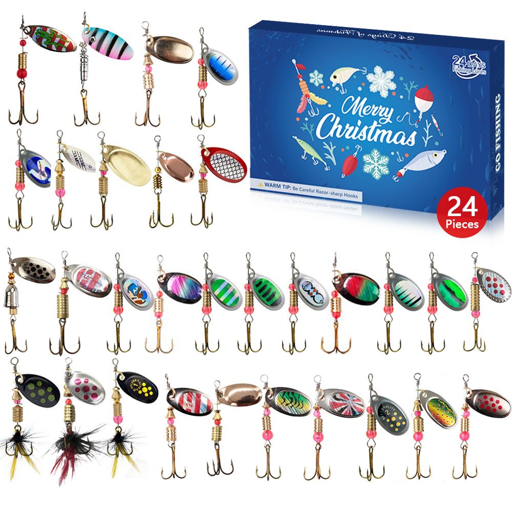 Advent Calendar For Adults Fishing Tackle Advent Calendar 2025 - 24 Days Of Lures For Men, Teens, Anglers, Christmas Countdown Gift Advent Calendar For Adults Fishing Tackle Advent Calendar 2025 - 24 Days Of Lures For Men, Teens, Anglers, Christmas Countdown Gift
