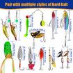 Fishing Lure Advent Calendar 2024 Christmas 24 Days Countdown Fish Tackle Set Fisher Surprise Bait Gift Men Teens