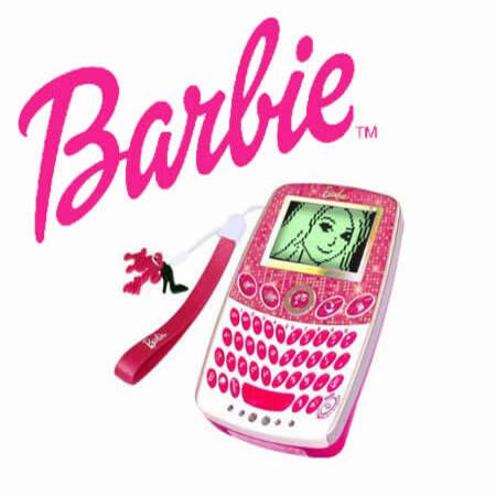 barbie handheld game