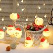 Christmas Decoration Lights with 10FT 20LED, Warm White Xmas Tree String Lights for Christmas Home Garden Party Indoor Outdoor Decor