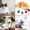 12 Day Christmas Countdown Calendar for Cat with Assorted Cat Toys, Interactive Christmas Catnip Toys Xmas Gifts
