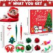 12 Day Christmas Countdown Calendar for Cat with Assorted Cat Toys, Interactive Christmas Catnip Toys Xmas Gifts