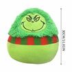 30CM Grinch Plush Toy Doll Christmas Decorations, Plush Doll Toy Gift Cartoon Style Children's Rag Doll Doll