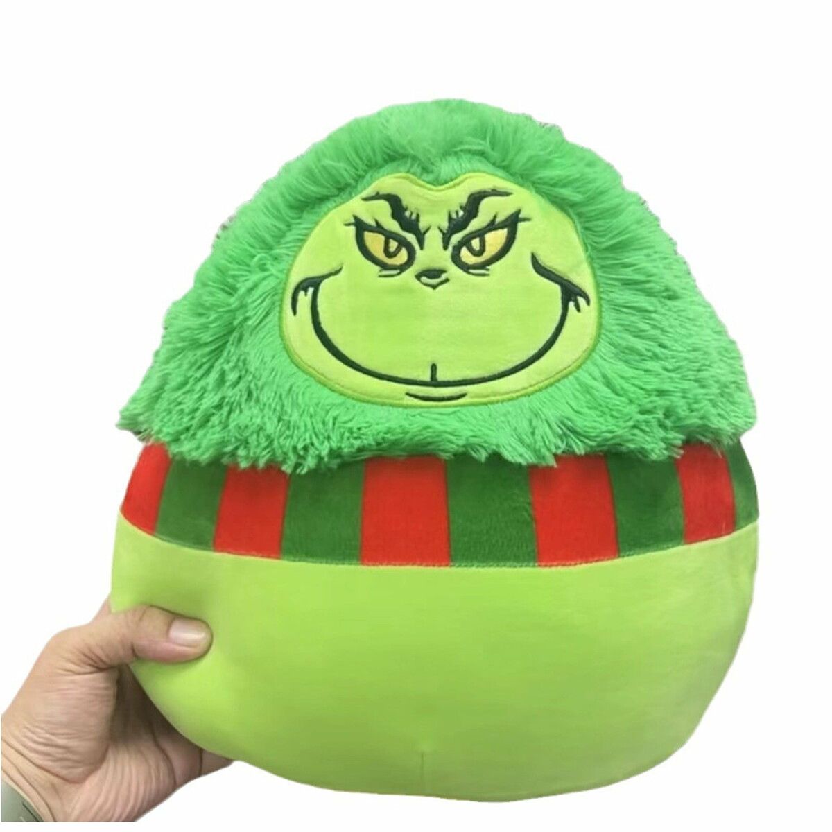 30CM Grinch Plush Toy Doll Christmas Decorations, Plush Doll Toy Gift Cartoon Style Children's Rag Doll Doll