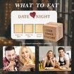 Date Night Dice, Wooden Couples Decision Dice for Him and Her, Date Night Ideas for Girlfriend or Boyfriend