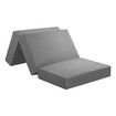 Folding Mattress Queen Size Memory Foam Floor Cushion Portable Trifold Sofa Bed Couch Sleeping Camping Travel Mat Extra Thick 15cm Removable Cover