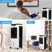 Maxkon 3 In 1 Evaporative Air Cooler Portable Cooling Fan Purifier Humidifier 36L Remote Control Swamp Home Commercial Industrial Ionizer Conditioner