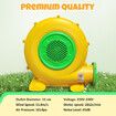 550W Electric Air Pump Blower Portable Inflator Fan for Inflatable Jumping Castle Bounce House Bouncy Airbed Sofa Slide Bouncer