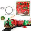 Christmas Village Set Battery Operated Christmas Tree Decoration Train Set