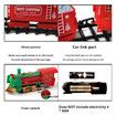 Christmas Village Set Battery Operated Christmas Tree Decoration Train Set