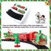 Christmas Village Set Battery Operated Christmas Tree Decoration Train Set