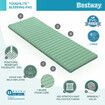 Bestway ComfortTrek Luxe Air Mattress Self Inflating Single Insulated TPU Blowup Camping Sleeping Mat Pad Large Rectangular Floor Bed