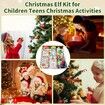 Elf Kit 24 Days of Christmas,Christmas on Shelf Kit,Fun Elf Activities Props