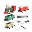 Christmas Train Set with Lights and Music, Interactive Train Toy for Kids with Railway, Gift for Boys and Girls