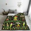 Christmas Grinch Blanket Flannel with Cartoon Anime Pattern Soft Throw Blanket for Couch,Sofa-150*200cm
