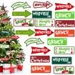 Christmas Tree Decorations,20Pcs Grinchs Christmas Tree Hanging Ornament Holiday Xmas Ornaments Grinchs Christmas Decorations Decor Home Indoors