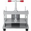 Manual Paper Press Machine, 12x8.6 inch for A4 Sized Papers Flatting Machine, 10cm Thickness Steel Frame Manual Flat Paper Press Machine, Papermaking Book Press
