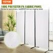 Room Divider, 6.1 ft(102×71inch) Room Dividers and Folding Privacy Screens (3-panel), Fabric Partition Room Dividers for Office, Bedroom, Dining Room, Study, Freestanding, White