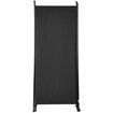 Room Divider, 102×71inch Room Dividers and Folding Privacy Screens (3-panel), Fabric Partition Room Dividers for Office, Bedroom, Dining Room, Study, Freestanding, Black