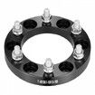 1" 6"x5.5" Wheel Spacers Wheel Adapters 6 Lug Forged Spacer 4 PCS Black