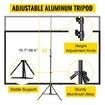 90" Tripod Projector Screen with Stand 4K HD 16:9 Home Cinema Portable