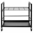 Blueprint Storage Rack 20 Slots Mobile Roll File Holder for Architectural