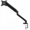 Single Monitor Mount, Supports 13"-32" (330-813 mm) Screen, Fully Adjustable Gas Spring Monitor Arm, Hold up to 9.1 kg, Computer Monitor Stand Holder with C-Clamp/Grommet Mounting Base, VESA Mount Bracket