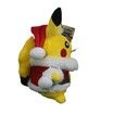 Pokemon  25cm Christmas Pikachu Plush with Santa Hat Accessory  Quality Soft Stuffed Animal Toy