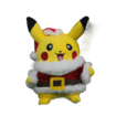 Pokemon  25cm Christmas Pikachu Plush with Santa Hat Accessory  Quality Soft Stuffed Animal Toy