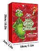 Grinch Advent Calendar Christmas Surprises with 24 Collectible for Kids Teens Christmas Vacation Gifts Christmas Decorations