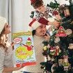 24 Day Green Christmas Wooden Advent Calendar Tree Ornaments Countdown Decorations for Teens Kids Boys Girls