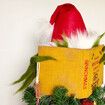 Christmas Tree Topper Funny Green Monster Hiding Behind Book Treetop Christmas Decoration
