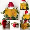 Christmas Tree Topper Funny Green Monster Hiding Behind Book Treetop Christmas Decoration