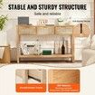 Rattan Console Table with 3 Storage Drawers Rattan Sliding Door Natural