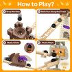 Deluxe Music Marble Run Race DIY Game Toys Play Set 146 PCS Maze Track Toddler Ball Building Blocks Birthday Christmas Gift STEM Construction Kit