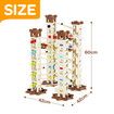 Deluxe Music Marble Run Race DIY Game Toys Play Set 146 PCS Maze Track Toddler Ball Building Blocks Birthday Christmas Gift STEM Construction Kit